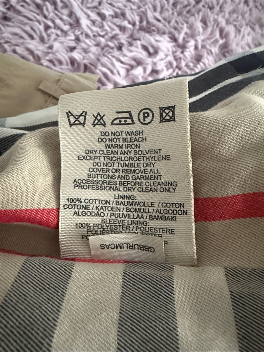 Burberry Beige Trench Coat - Picture 10 of 10